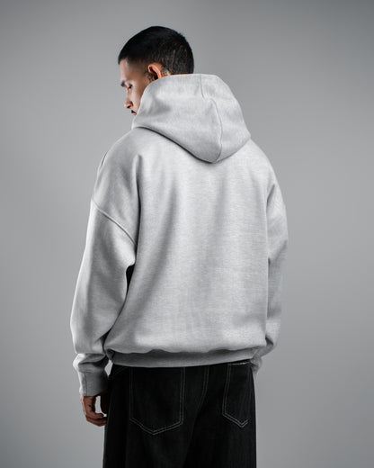 HOODIE MELANGE ROSE